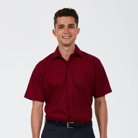 Uneek UC710 Mens Poplin Half Sleeve Shirt