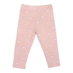 Unicorn Print Legging Pink