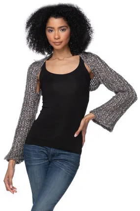 Vintage Knit Shimmer Shrug by Almost Vintage