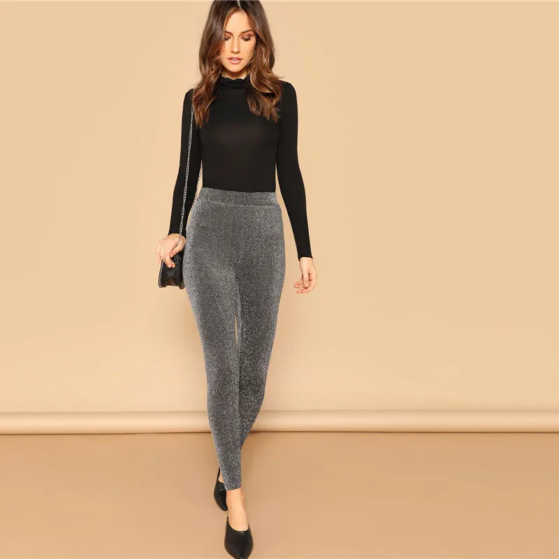 Women's Casual Elastic Stretchy Leggings