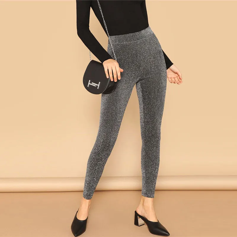 Women's Casual Elastic Stretchy Leggings