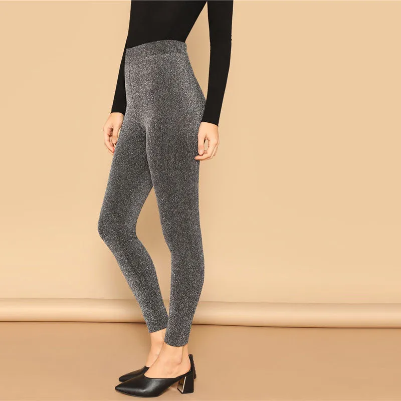 Women's Casual Elastic Stretchy Leggings