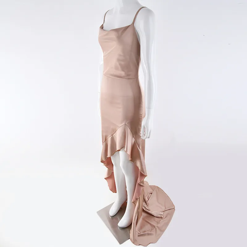 Women's Summer Backless A-Line Sheath Long Dress