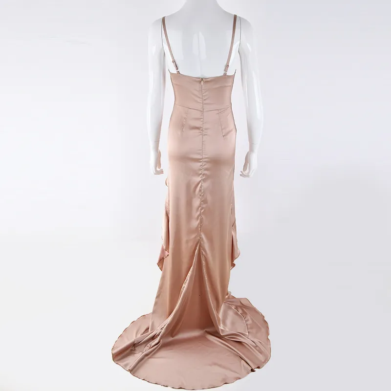 Women's Summer Backless A-Line Sheath Long Dress