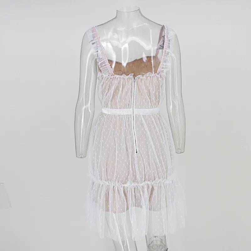 Women's Summer Casual A-Line Sheath Lace Mini Dress